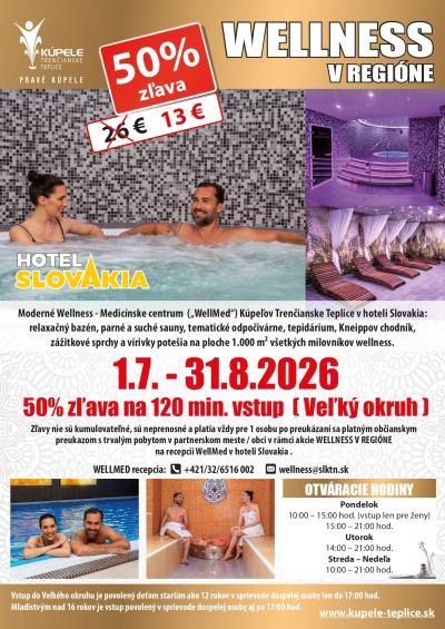 Wellness Trenčianke Teplice